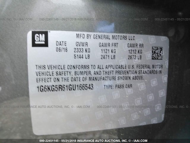 Cadillac CT6 Premium 2016 09